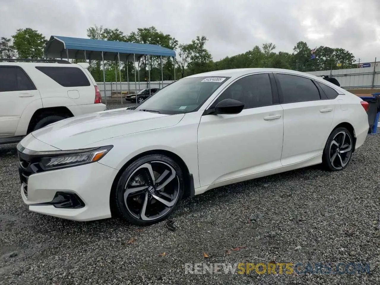 1 Photograph of a damaged car 1HGCV1F30NA106554 HONDA ACCORD 2022