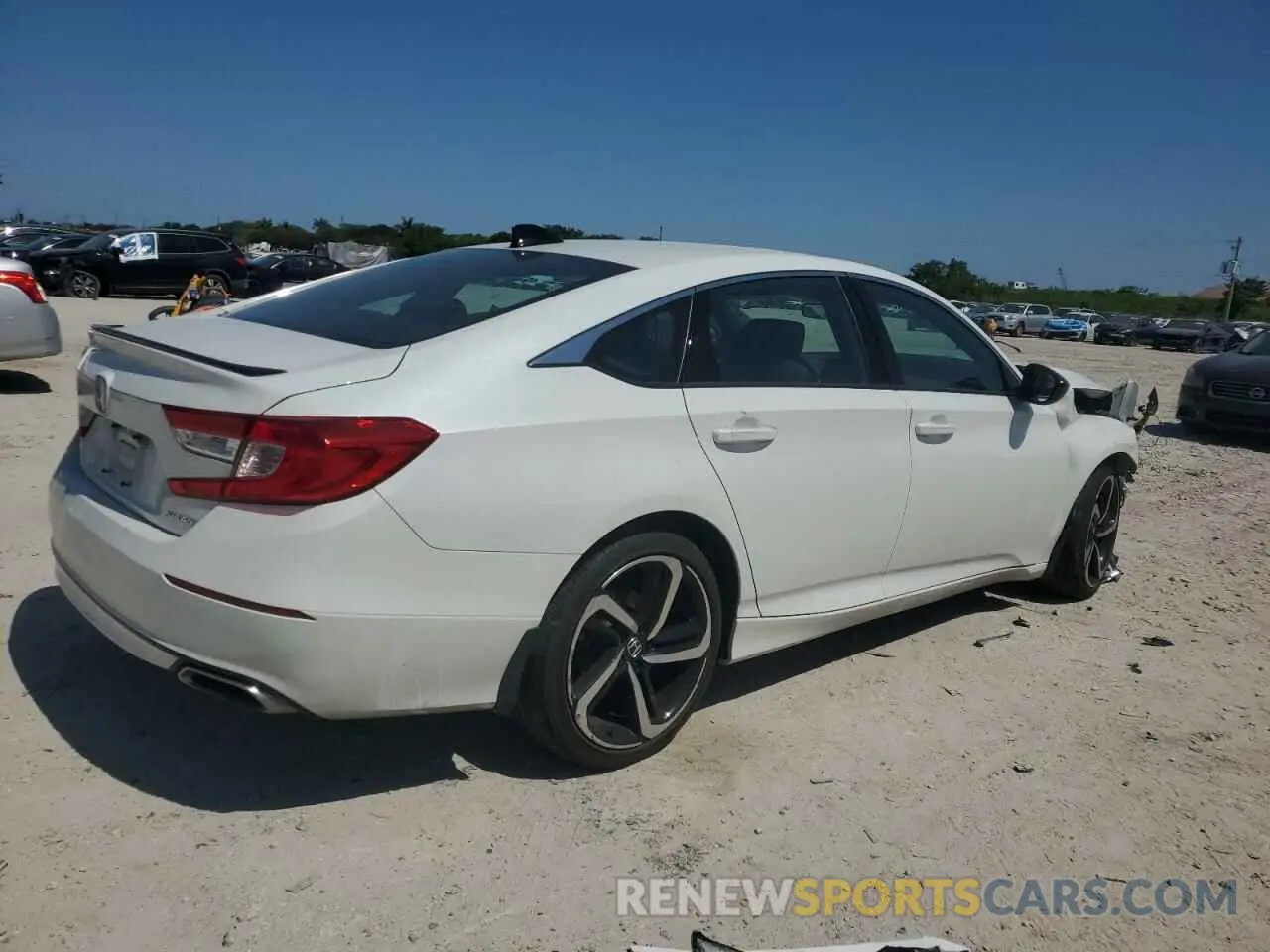 3 Photograph of a damaged car 1HGCV1F30NA111995 HONDA ACCORD 2022