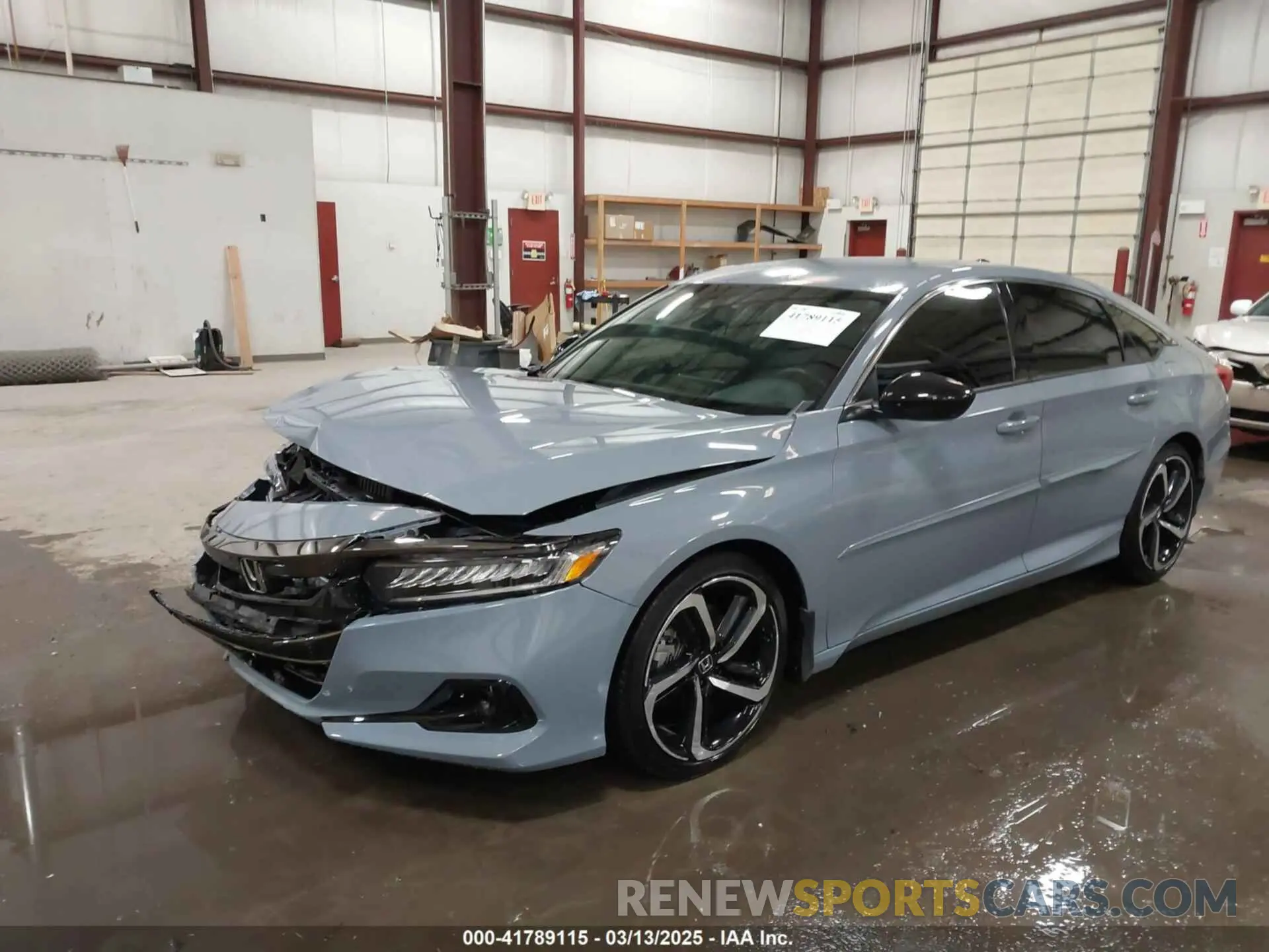 2 Photograph of a damaged car 1HGCV1F30NA117795 HONDA ACCORD 2022