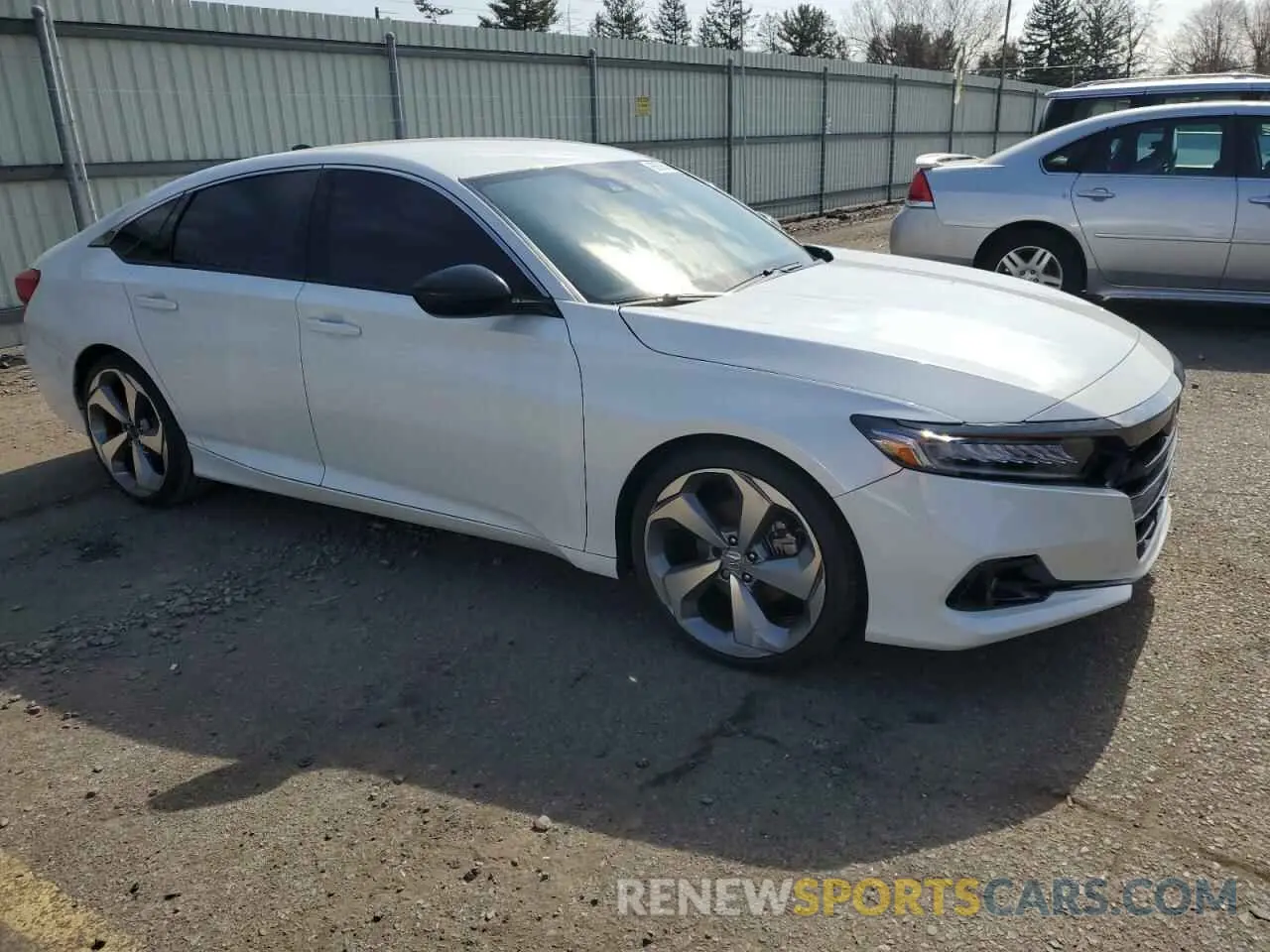 4 Photograph of a damaged car 1HGCV1F30NA118882 HONDA ACCORD 2022