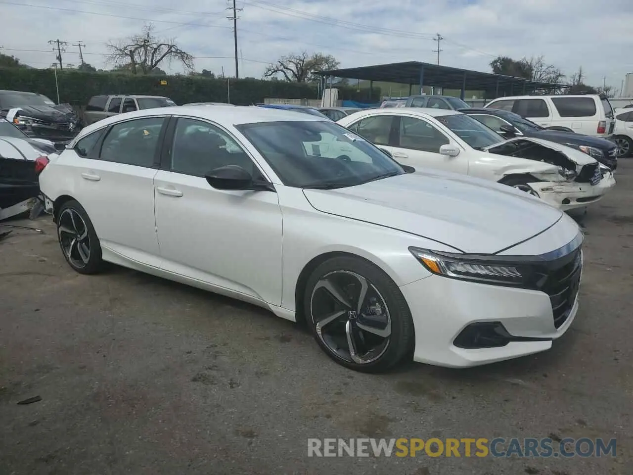 4 Photograph of a damaged car 1HGCV1F30NA119188 HONDA ACCORD 2022