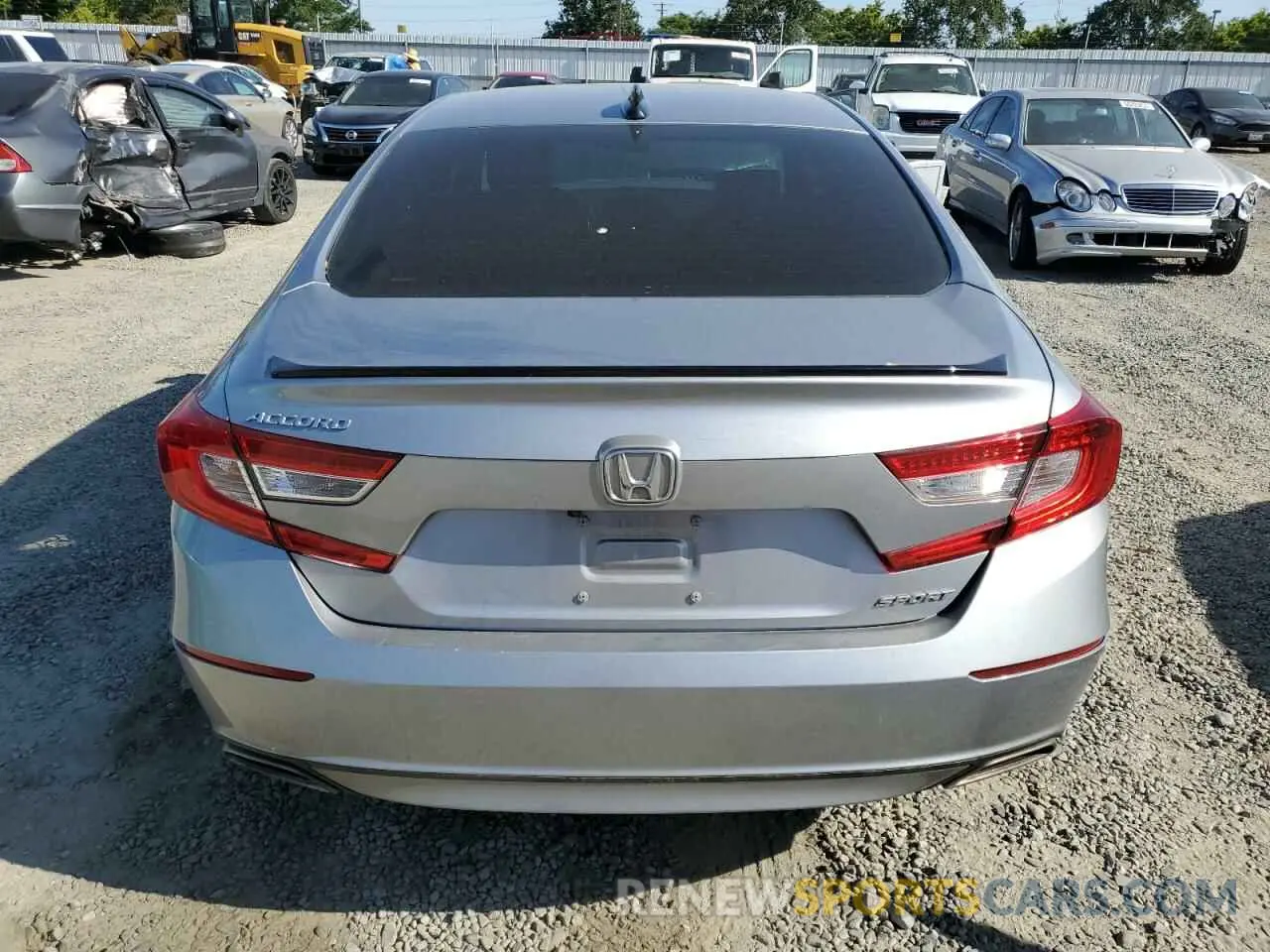 6 Photograph of a damaged car 1HGCV1F31NA002347 HONDA ACCORD 2022