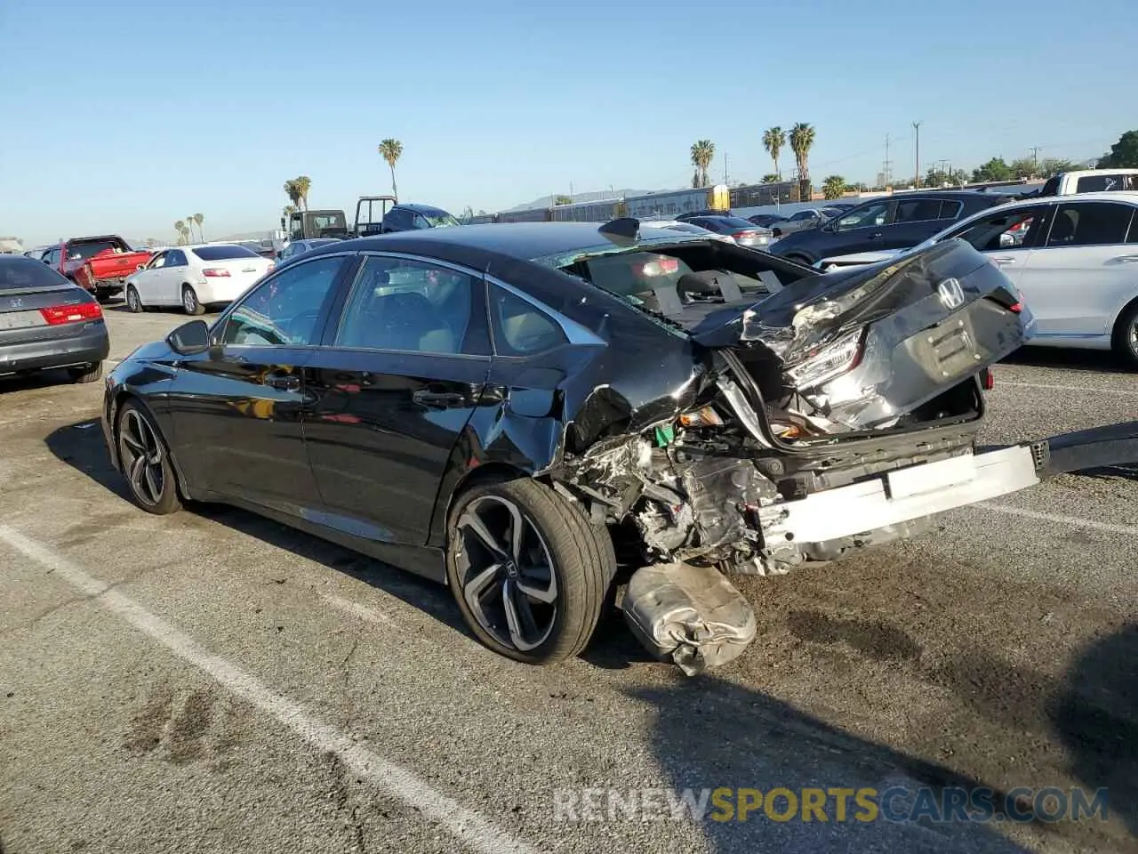 2 Photograph of a damaged car 1HGCV1F31NA017642 HONDA ACCORD 2022