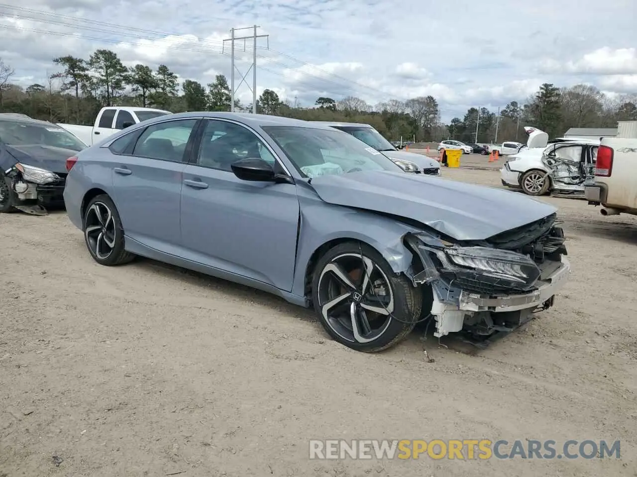 4 Photograph of a damaged car 1HGCV1F31NA041813 HONDA ACCORD 2022