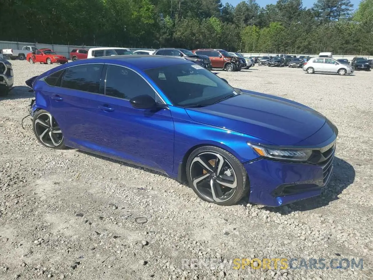 4 Photograph of a damaged car 1HGCV1F31NA047868 HONDA ACCORD 2022