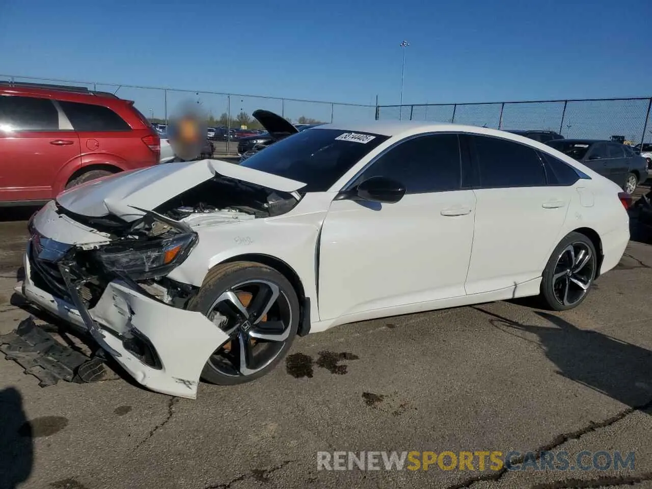 1 Photograph of a damaged car 1HGCV1F31NA048275 HONDA ACCORD 2022