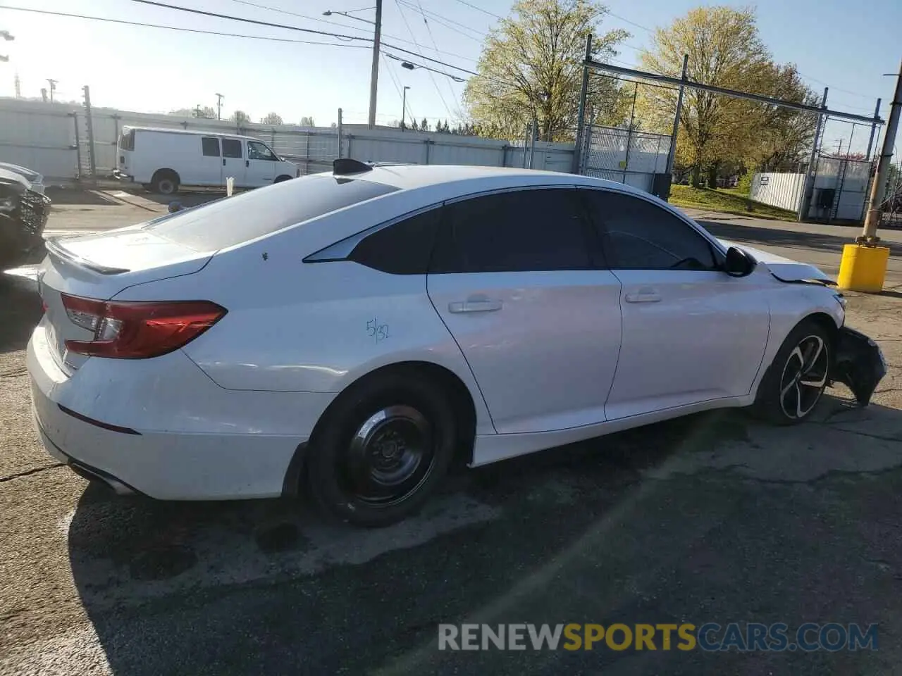 3 Photograph of a damaged car 1HGCV1F31NA048275 HONDA ACCORD 2022