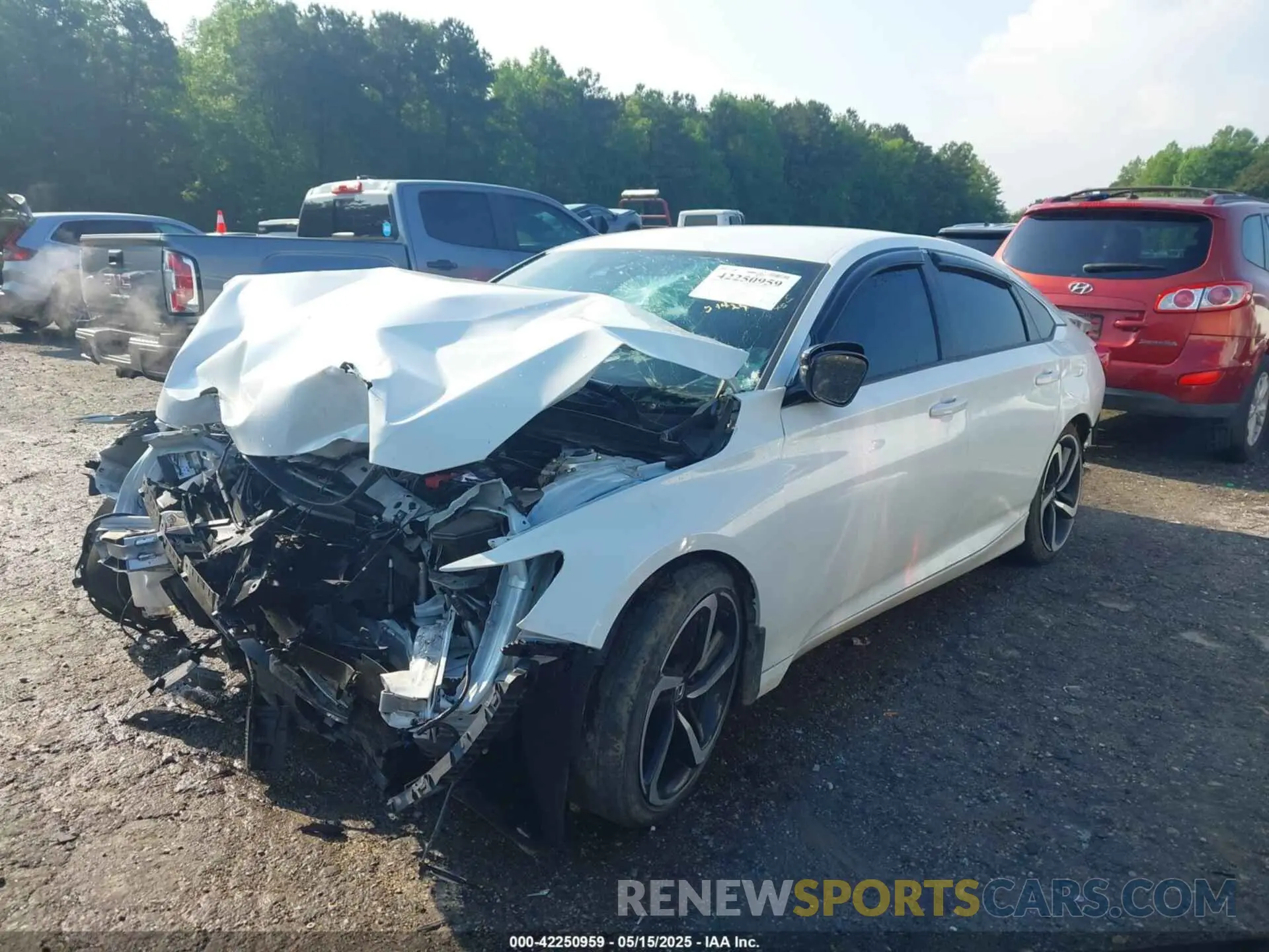 2 Photograph of a damaged car 1HGCV1F31NA050379 HONDA ACCORD 2022