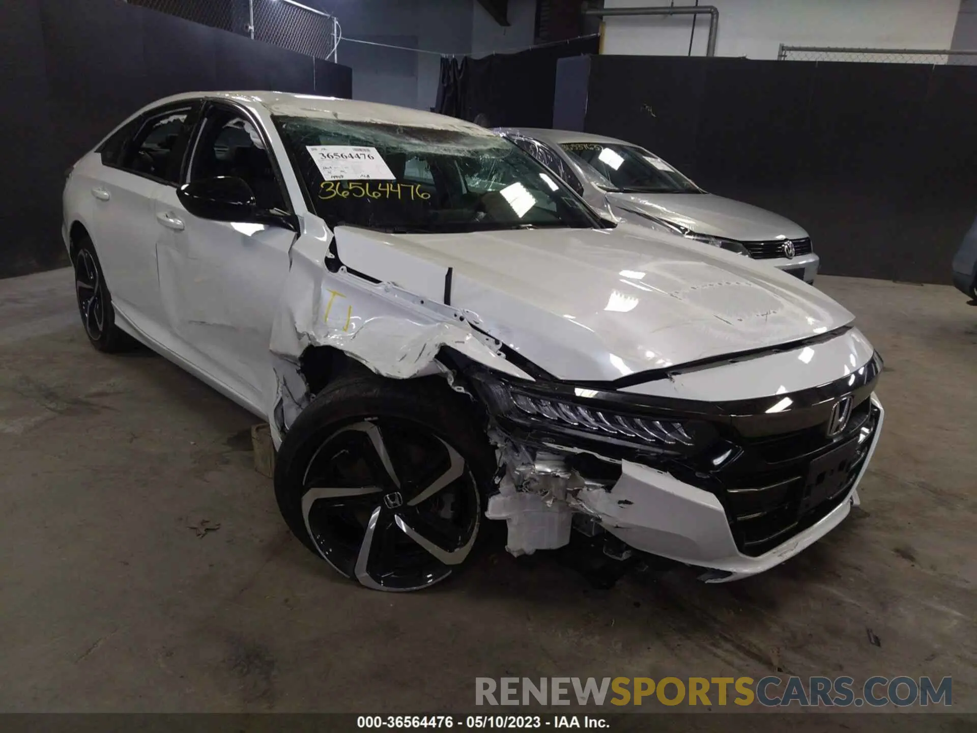 1 Photograph of a damaged car 1HGCV1F31NA050575 HONDA ACCORD 2022