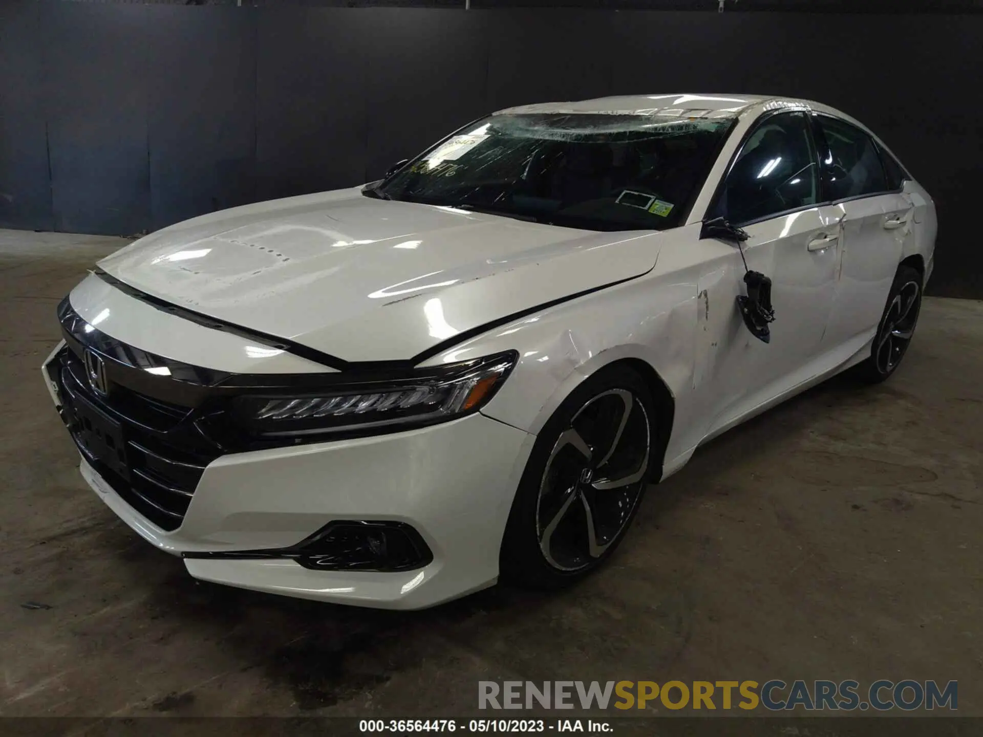 2 Photograph of a damaged car 1HGCV1F31NA050575 HONDA ACCORD 2022