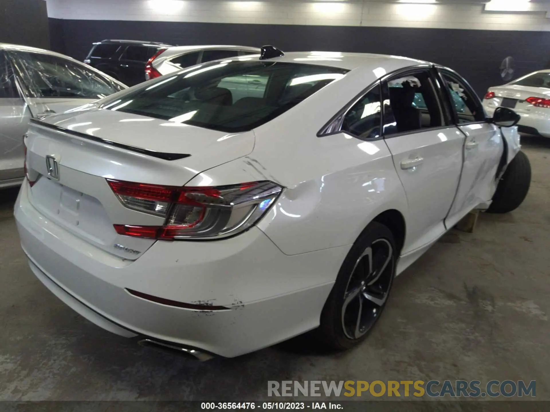 4 Photograph of a damaged car 1HGCV1F31NA050575 HONDA ACCORD 2022