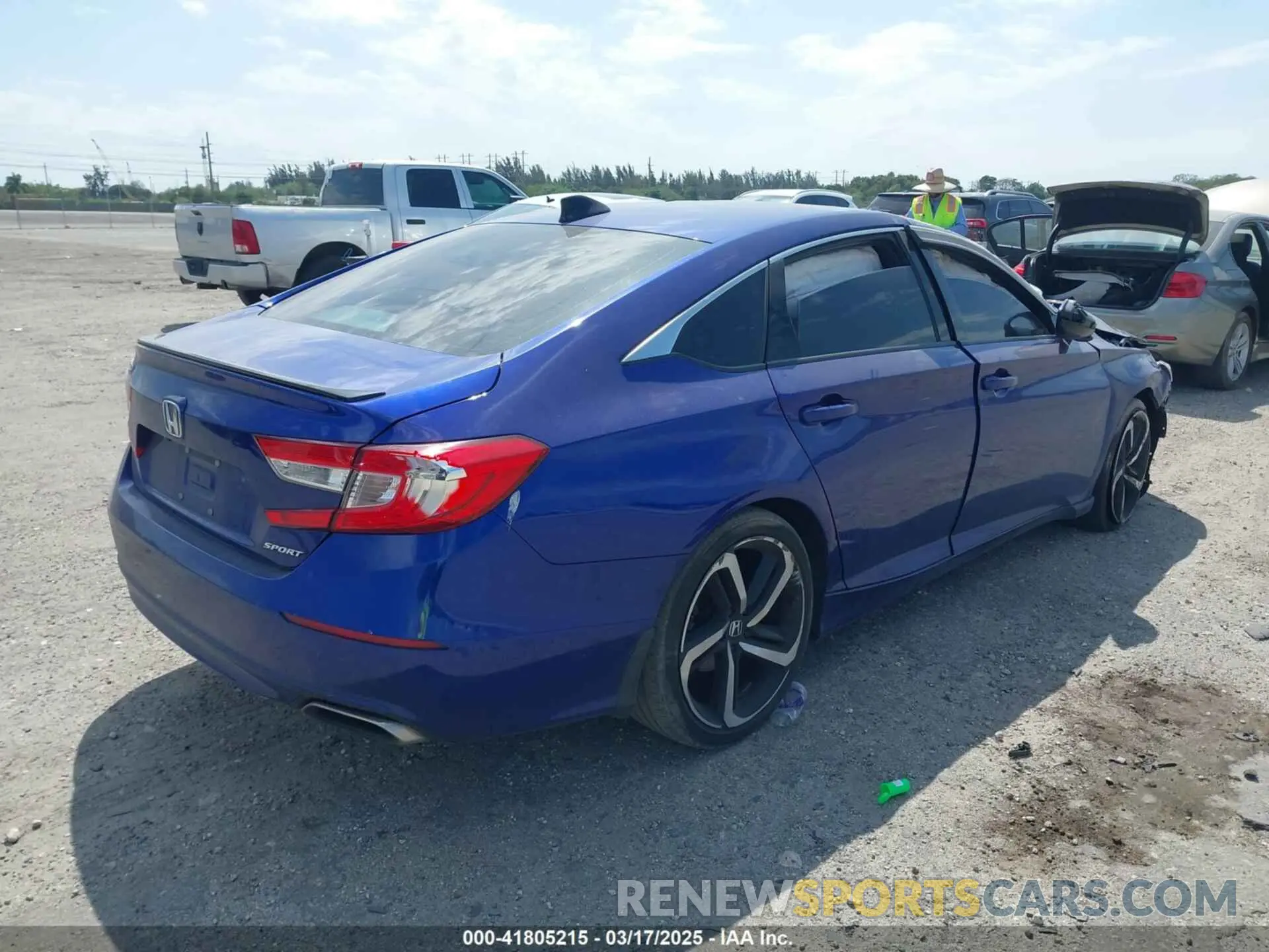 4 Photograph of a damaged car 1HGCV1F31NA055176 HONDA ACCORD 2022