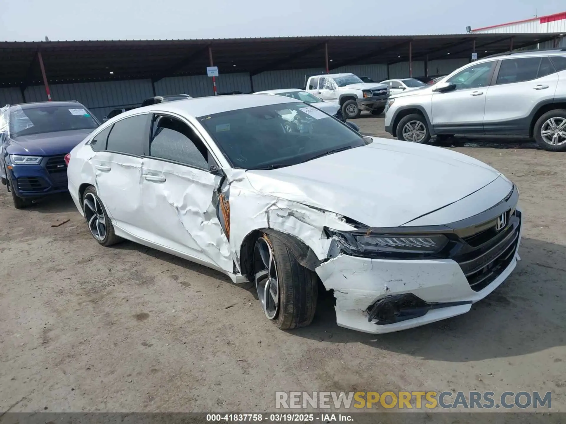 1 Photograph of a damaged car 1HGCV1F31NA057882 HONDA ACCORD 2022