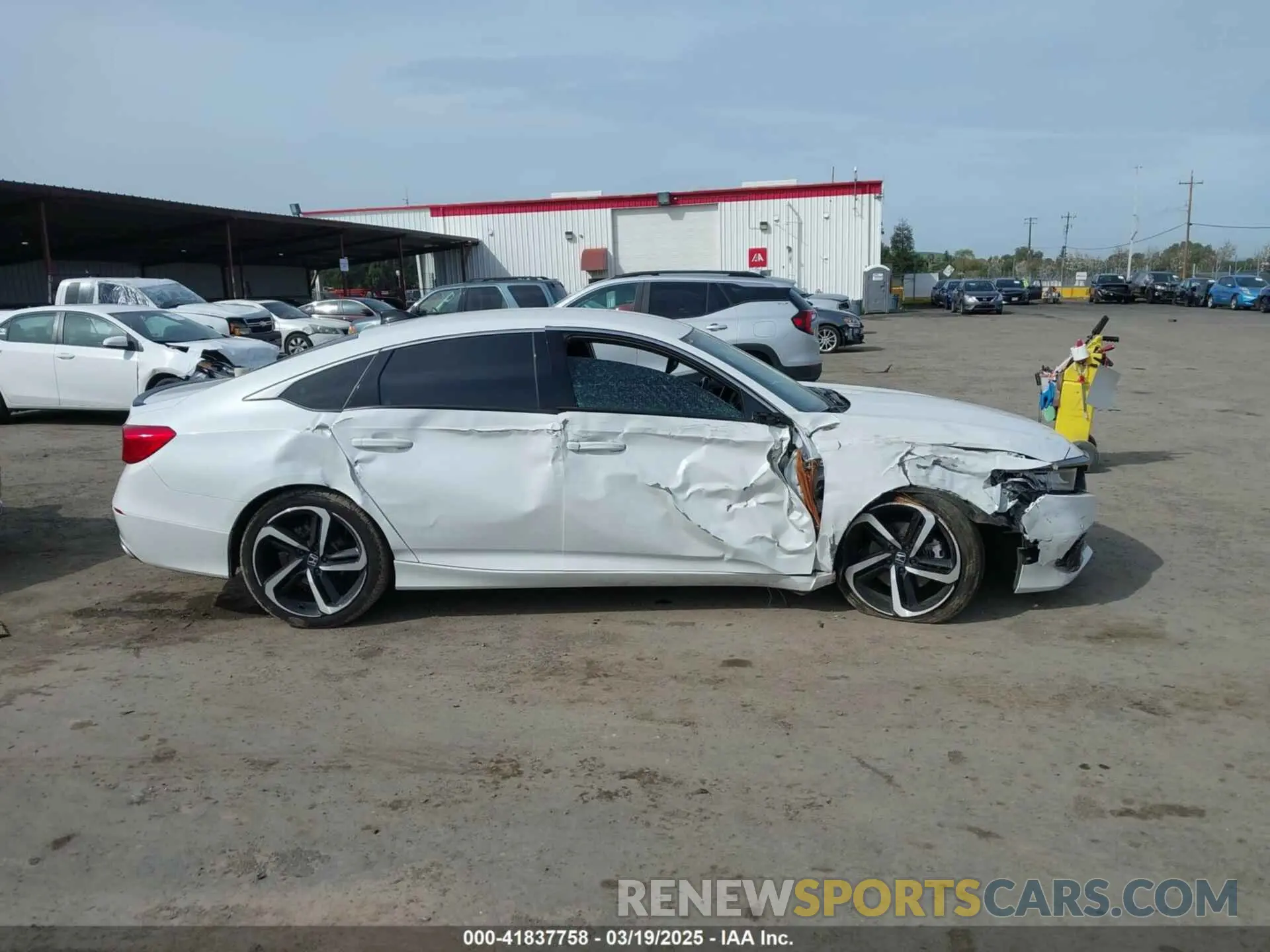 13 Photograph of a damaged car 1HGCV1F31NA057882 HONDA ACCORD 2022