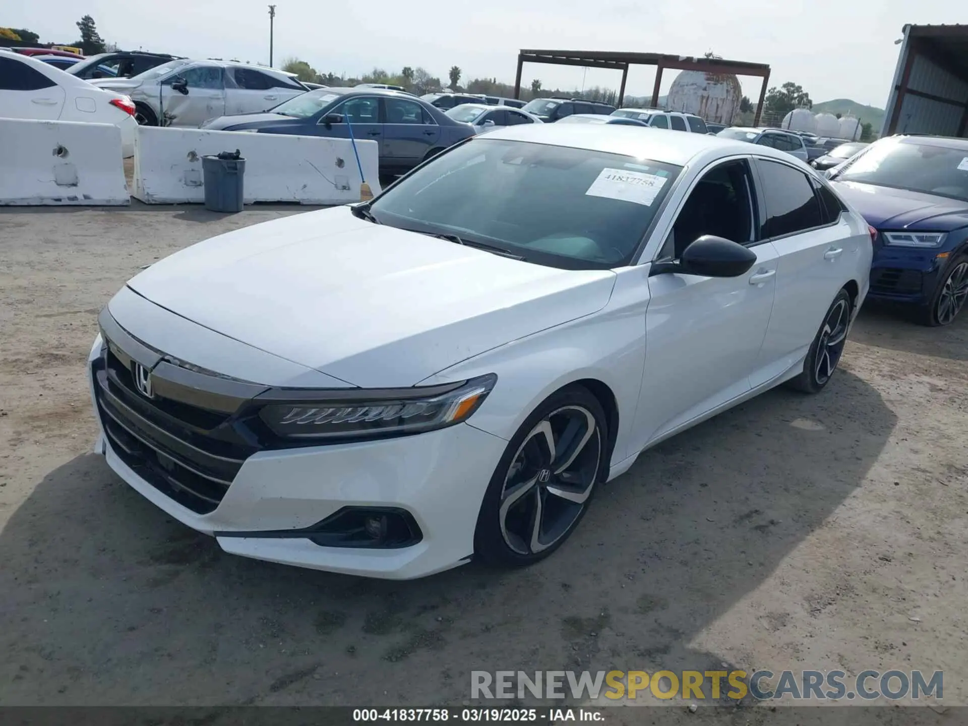 2 Photograph of a damaged car 1HGCV1F31NA057882 HONDA ACCORD 2022