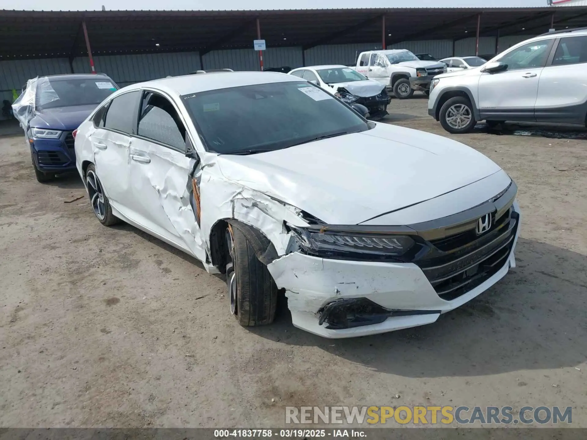 6 Photograph of a damaged car 1HGCV1F31NA057882 HONDA ACCORD 2022
