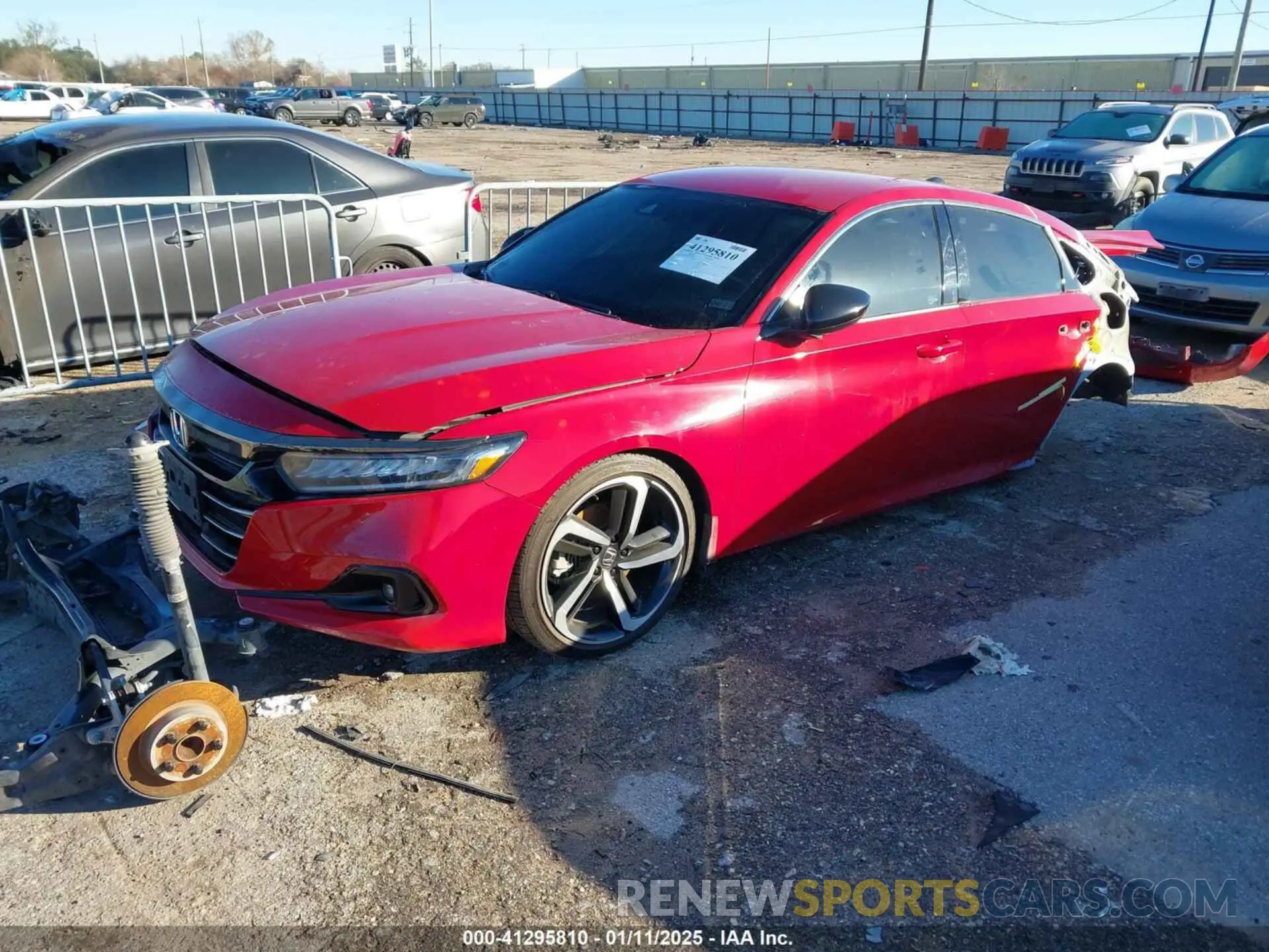 2 Photograph of a damaged car 1HGCV1F31NA060913 HONDA ACCORD 2022