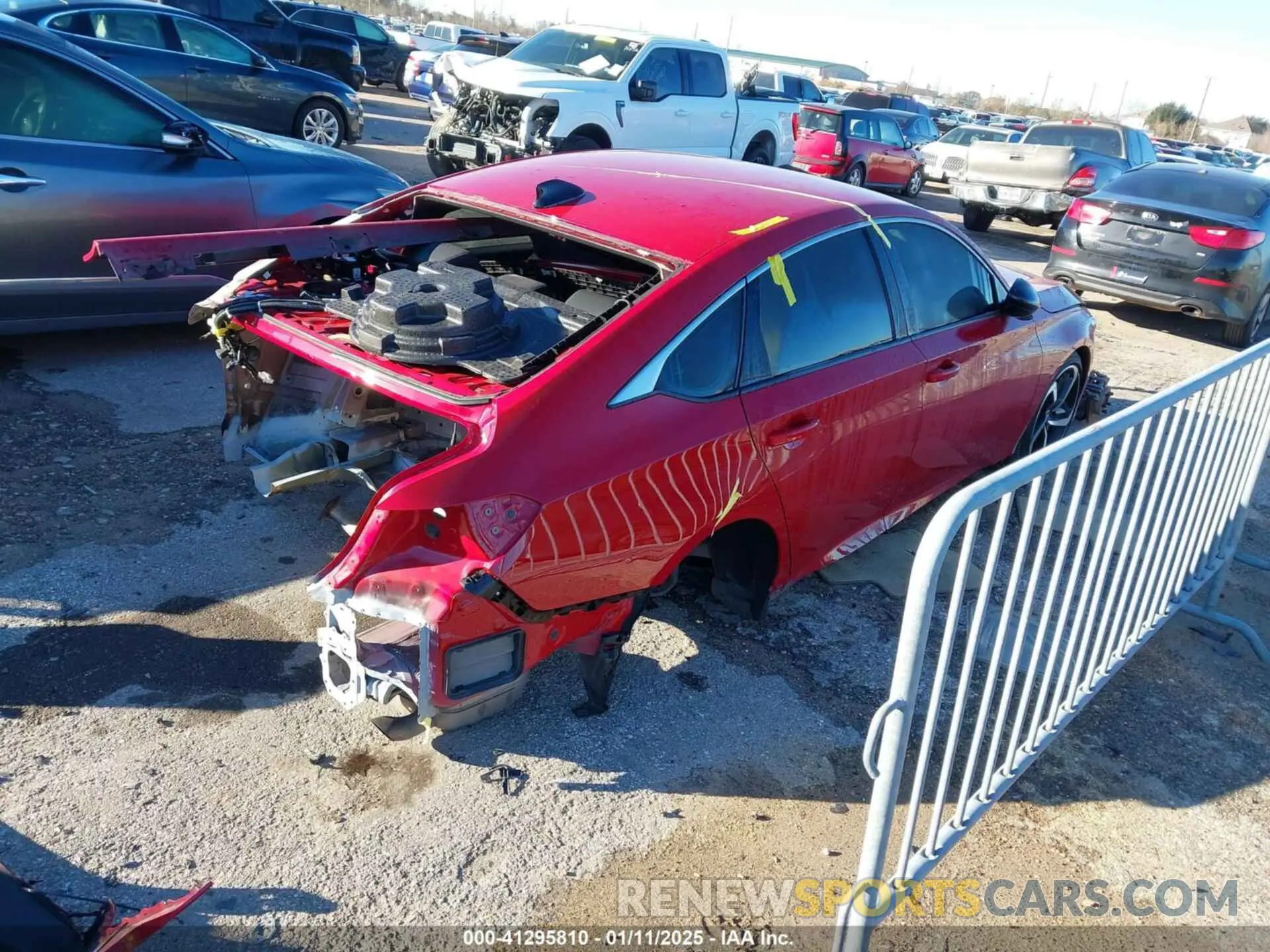 4 Photograph of a damaged car 1HGCV1F31NA060913 HONDA ACCORD 2022