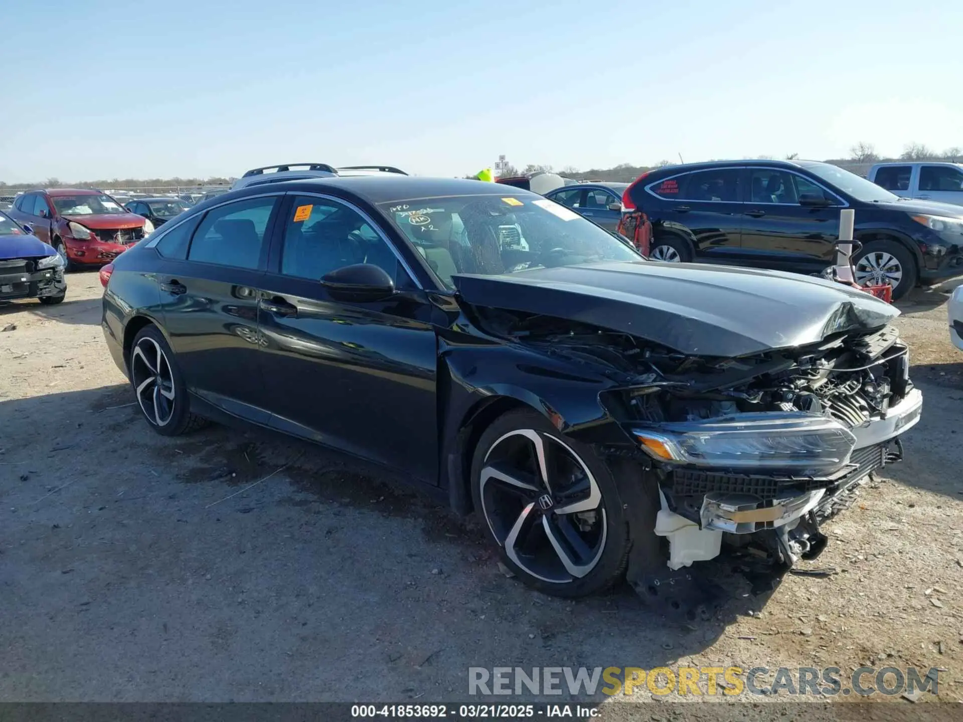 1 Photograph of a damaged car 1HGCV1F31NA082670 HONDA ACCORD 2022