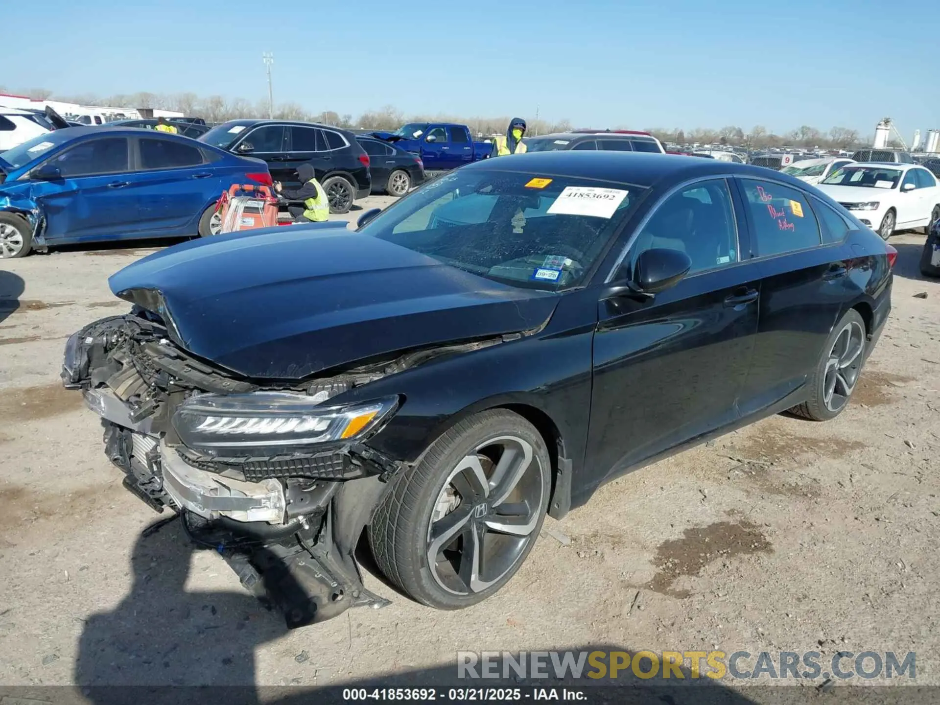 2 Photograph of a damaged car 1HGCV1F31NA082670 HONDA ACCORD 2022