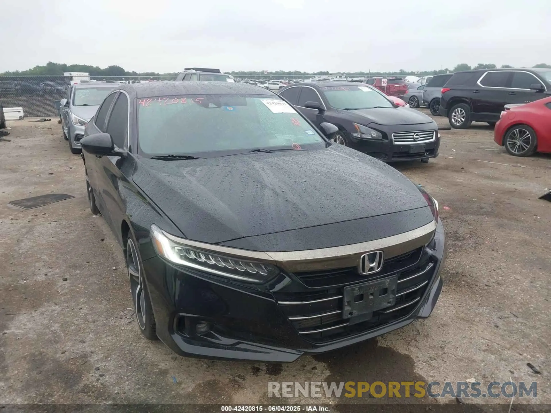 1 Photograph of a damaged car 1HGCV1F31NA085004 HONDA ACCORD 2022