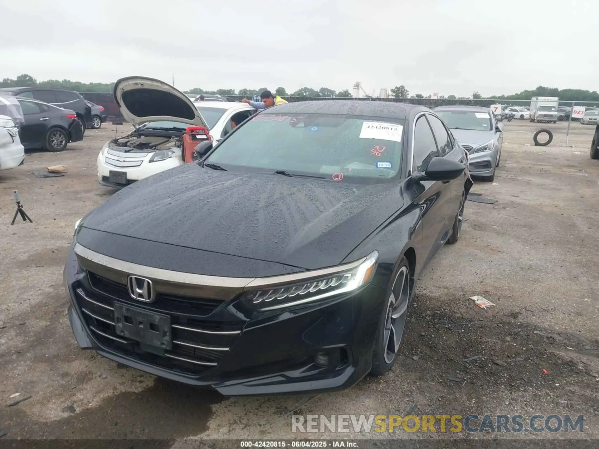 2 Photograph of a damaged car 1HGCV1F31NA085004 HONDA ACCORD 2022