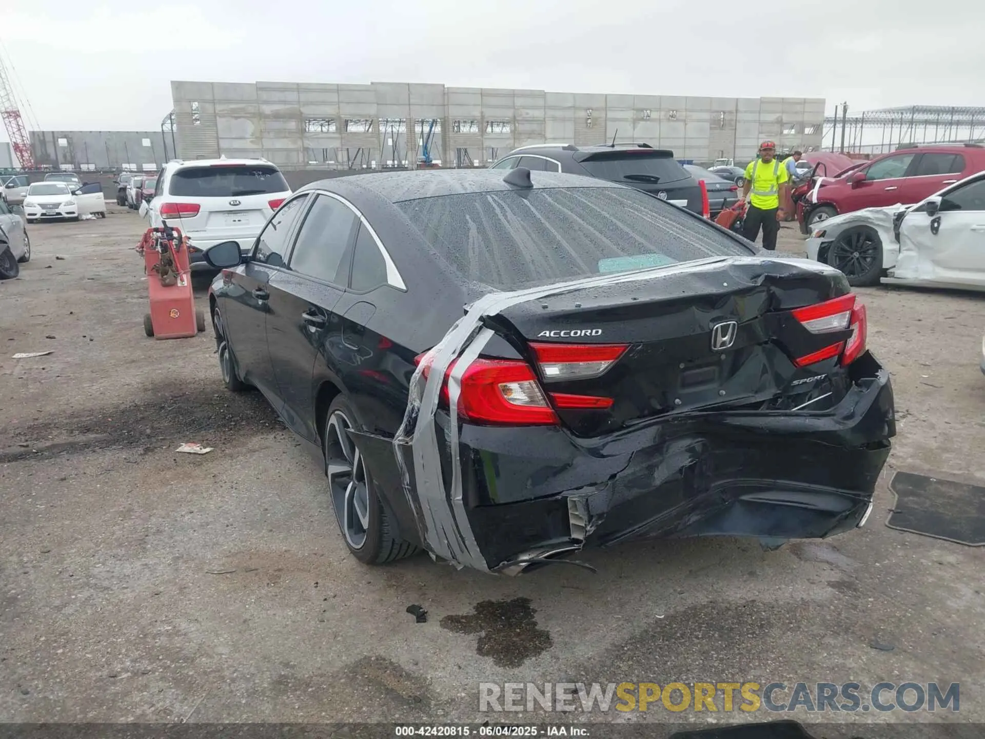 3 Photograph of a damaged car 1HGCV1F31NA085004 HONDA ACCORD 2022