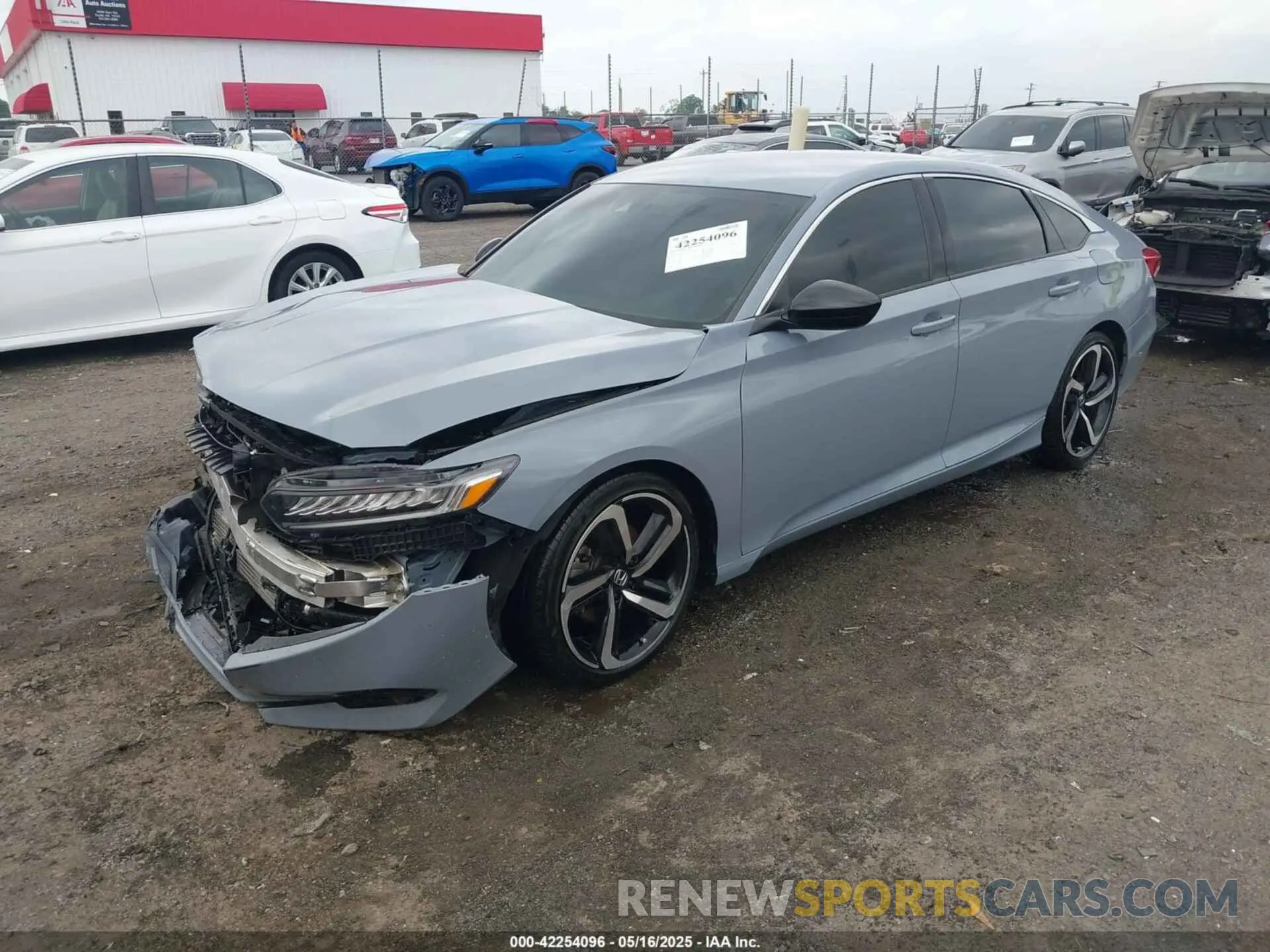 2 Photograph of a damaged car 1HGCV1F31NA093779 HONDA ACCORD 2022