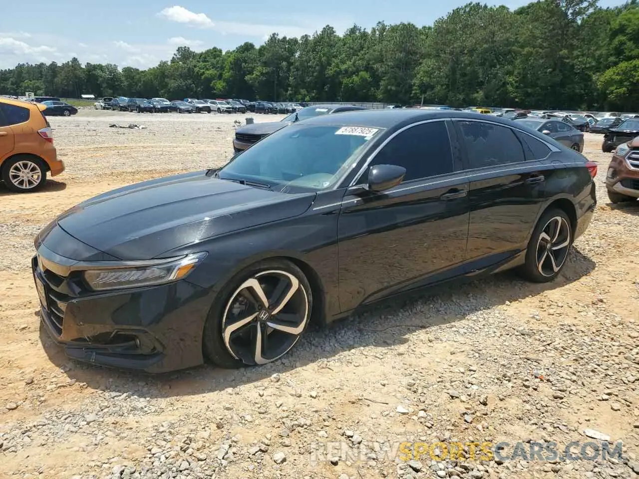1 Photograph of a damaged car 1HGCV1F31NA099050 HONDA ACCORD 2022
