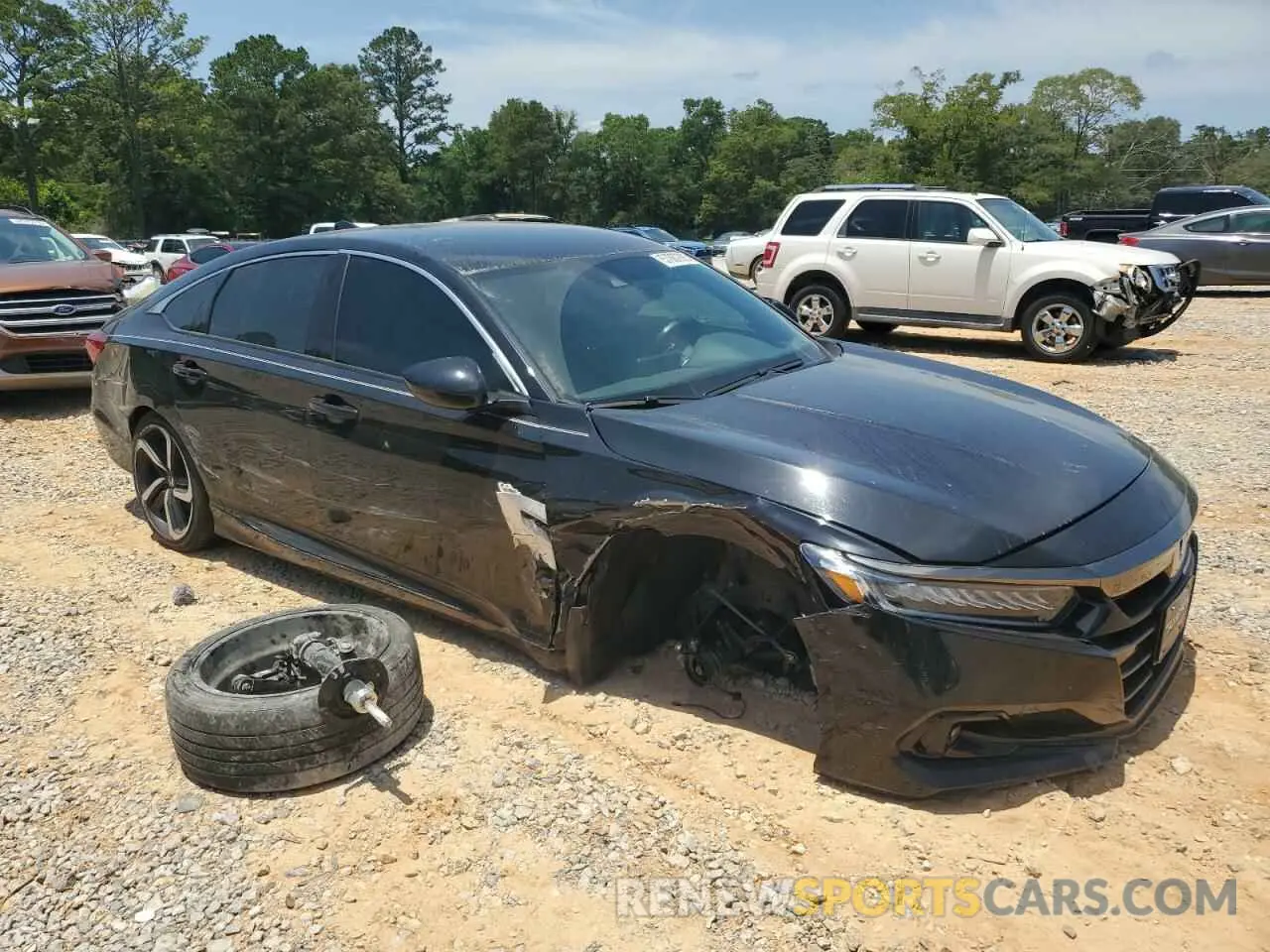 4 Photograph of a damaged car 1HGCV1F31NA099050 HONDA ACCORD 2022