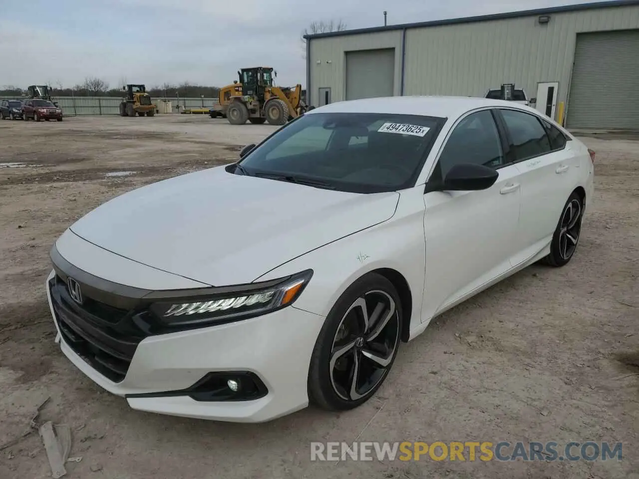 1 Photograph of a damaged car 1HGCV1F31NA103923 HONDA ACCORD 2022