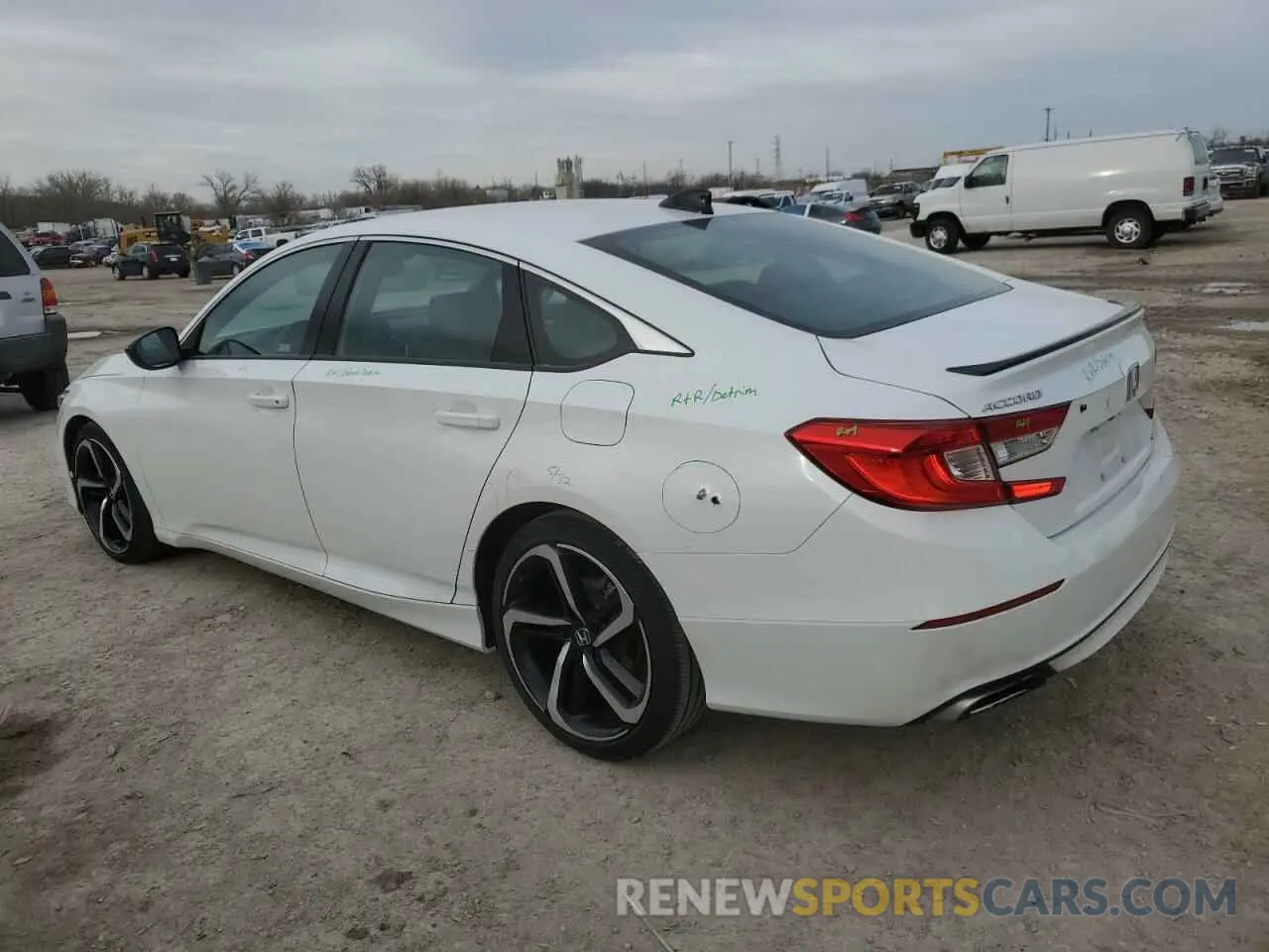 2 Photograph of a damaged car 1HGCV1F31NA103923 HONDA ACCORD 2022