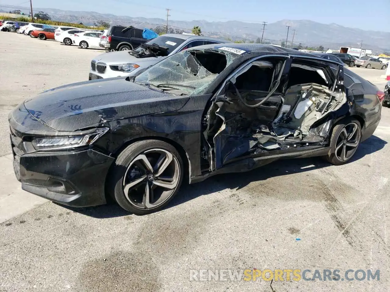 1 Photograph of a damaged car 1HGCV1F31NA106739 HONDA ACCORD 2022
