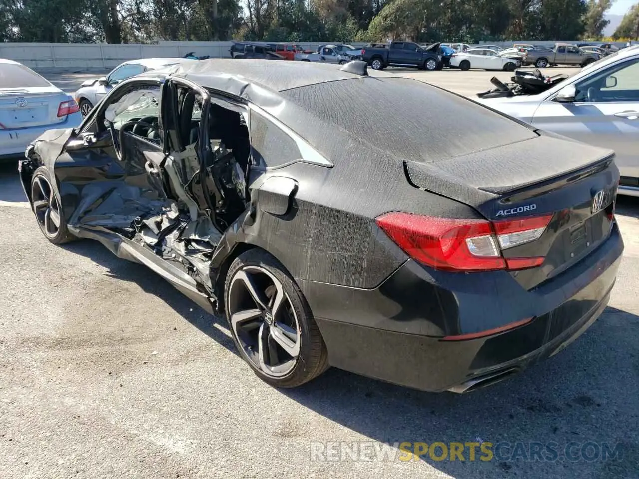 2 Photograph of a damaged car 1HGCV1F31NA106739 HONDA ACCORD 2022