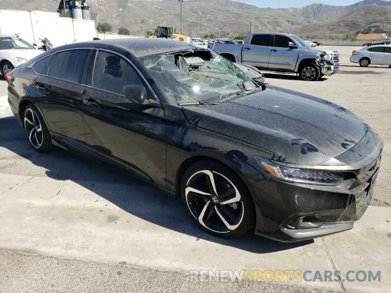 4 Photograph of a damaged car 1HGCV1F31NA106739 HONDA ACCORD 2022