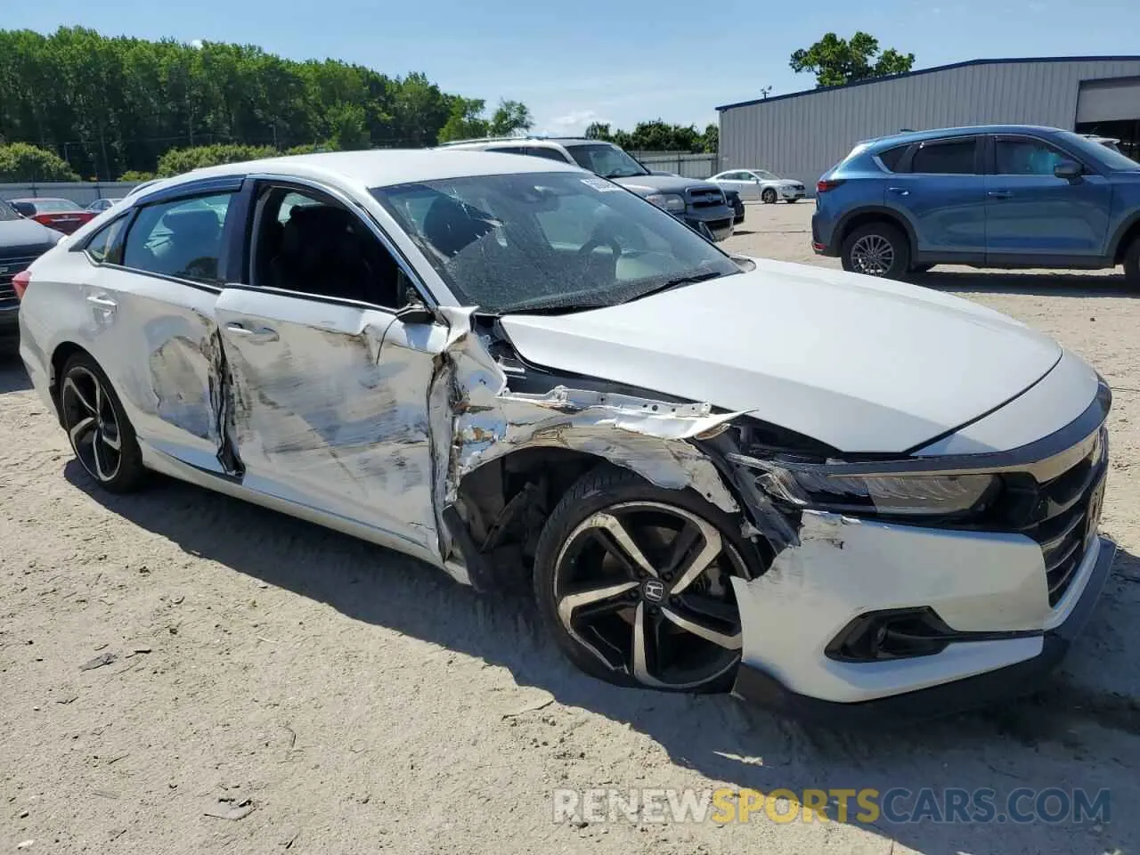 4 Photograph of a damaged car 1HGCV1F31NA113349 HONDA ACCORD 2022