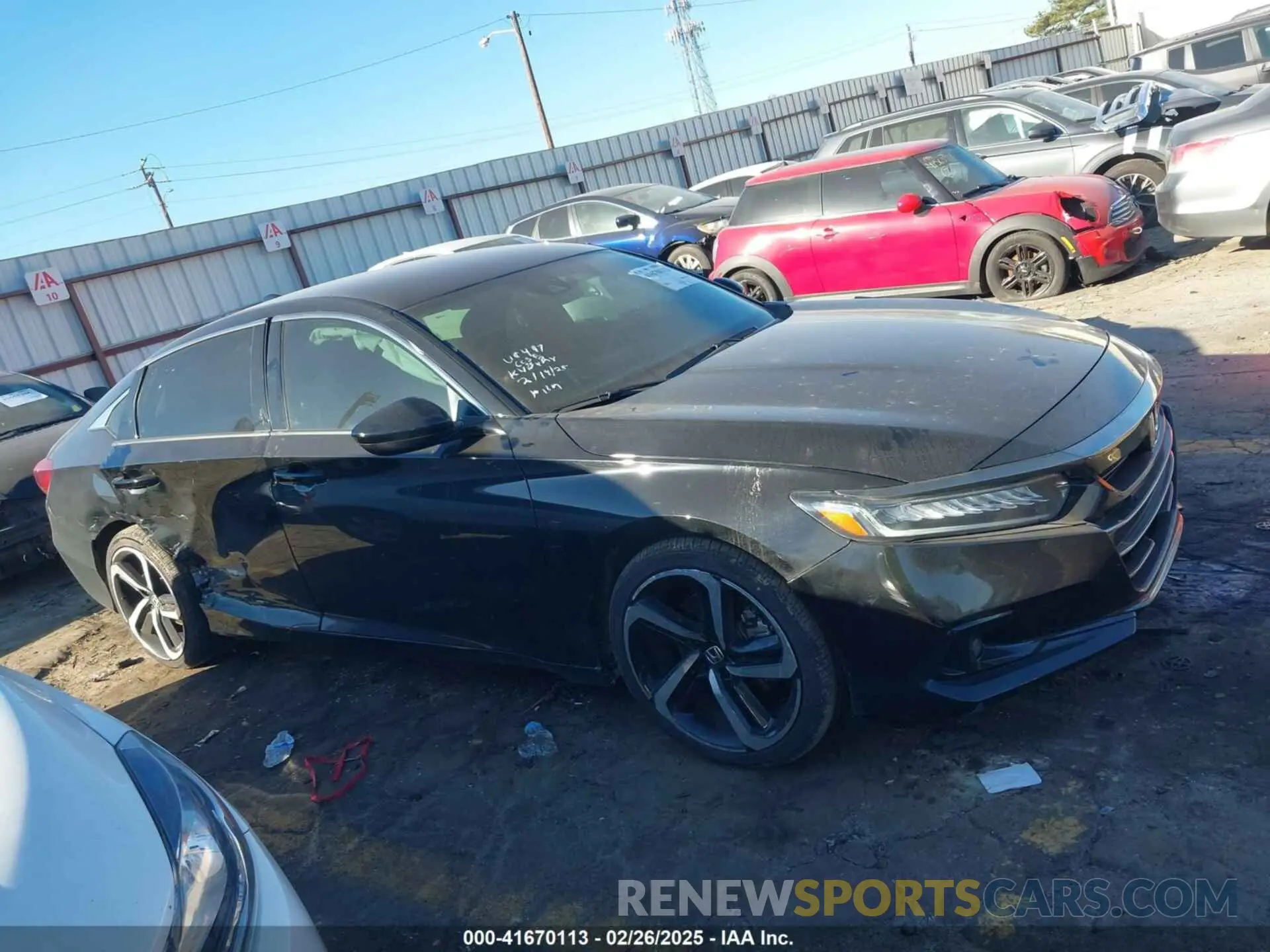 13 Photograph of a damaged car 1HGCV1F31NA115991 HONDA ACCORD 2022
