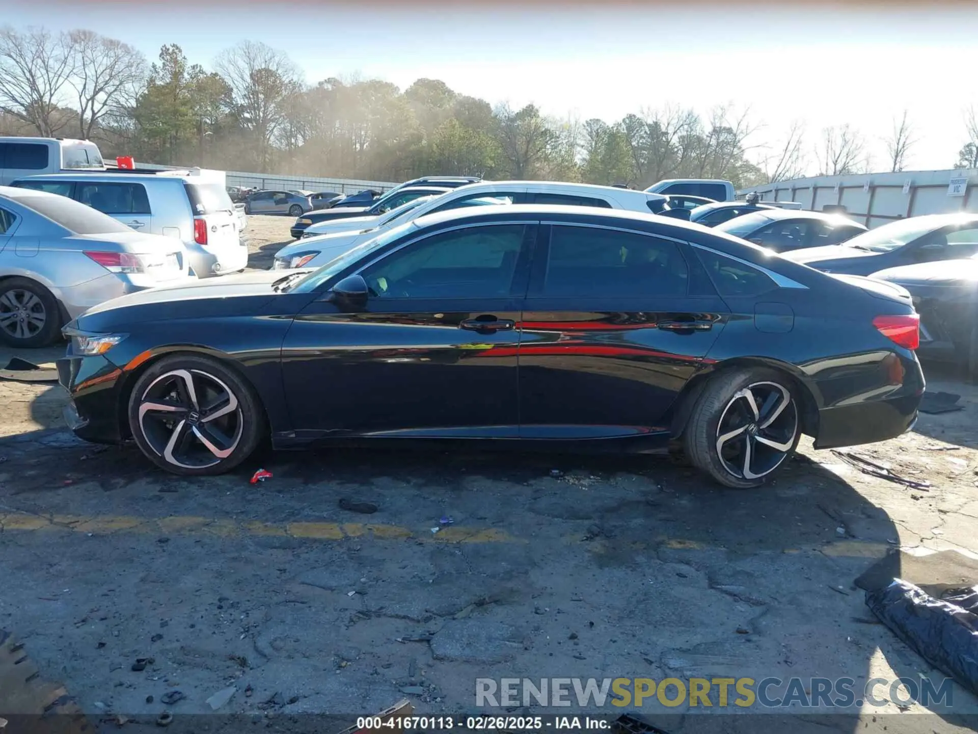 14 Photograph of a damaged car 1HGCV1F31NA115991 HONDA ACCORD 2022