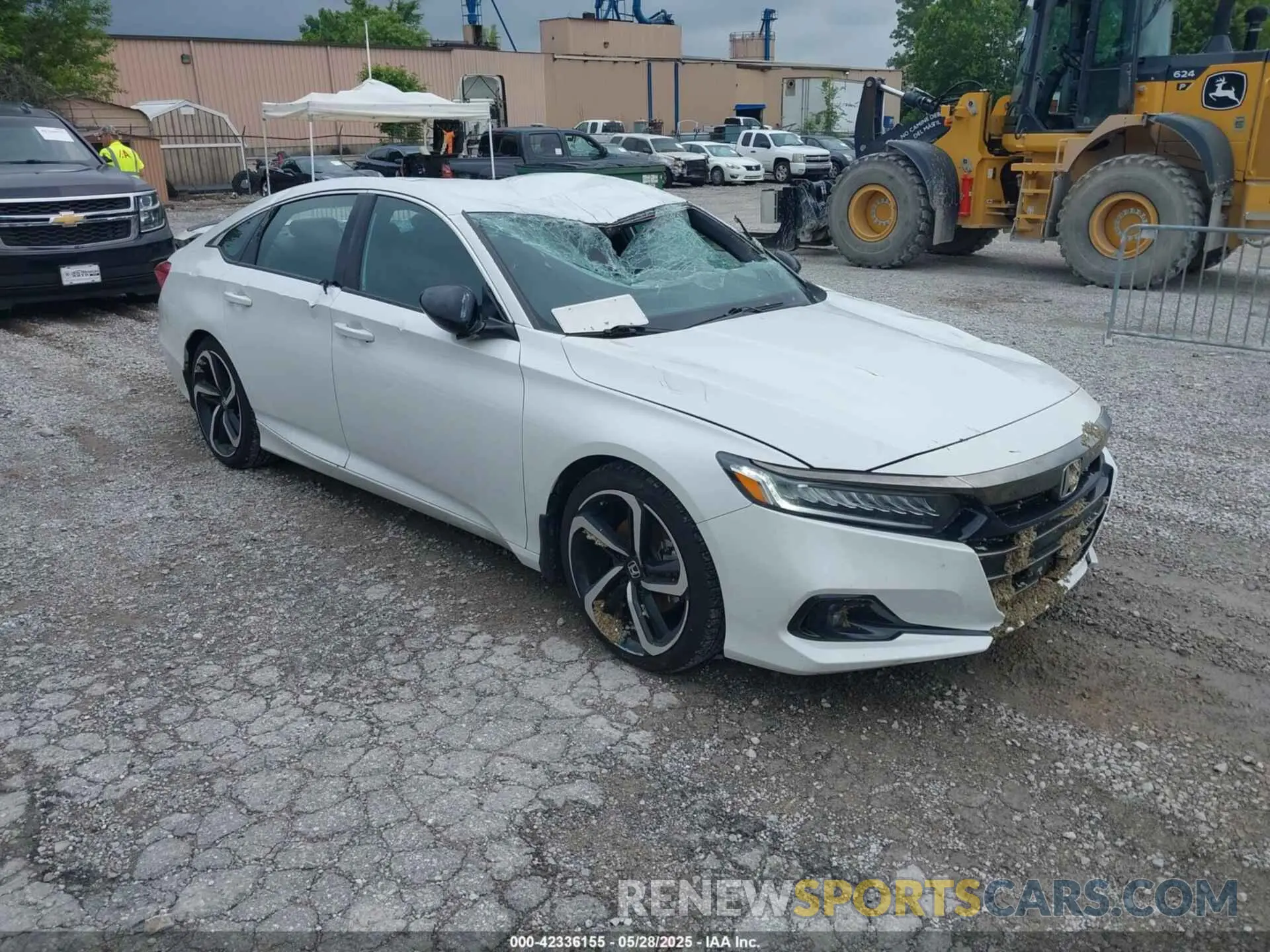 1 Photograph of a damaged car 1HGCV1F31NA119443 HONDA ACCORD 2022