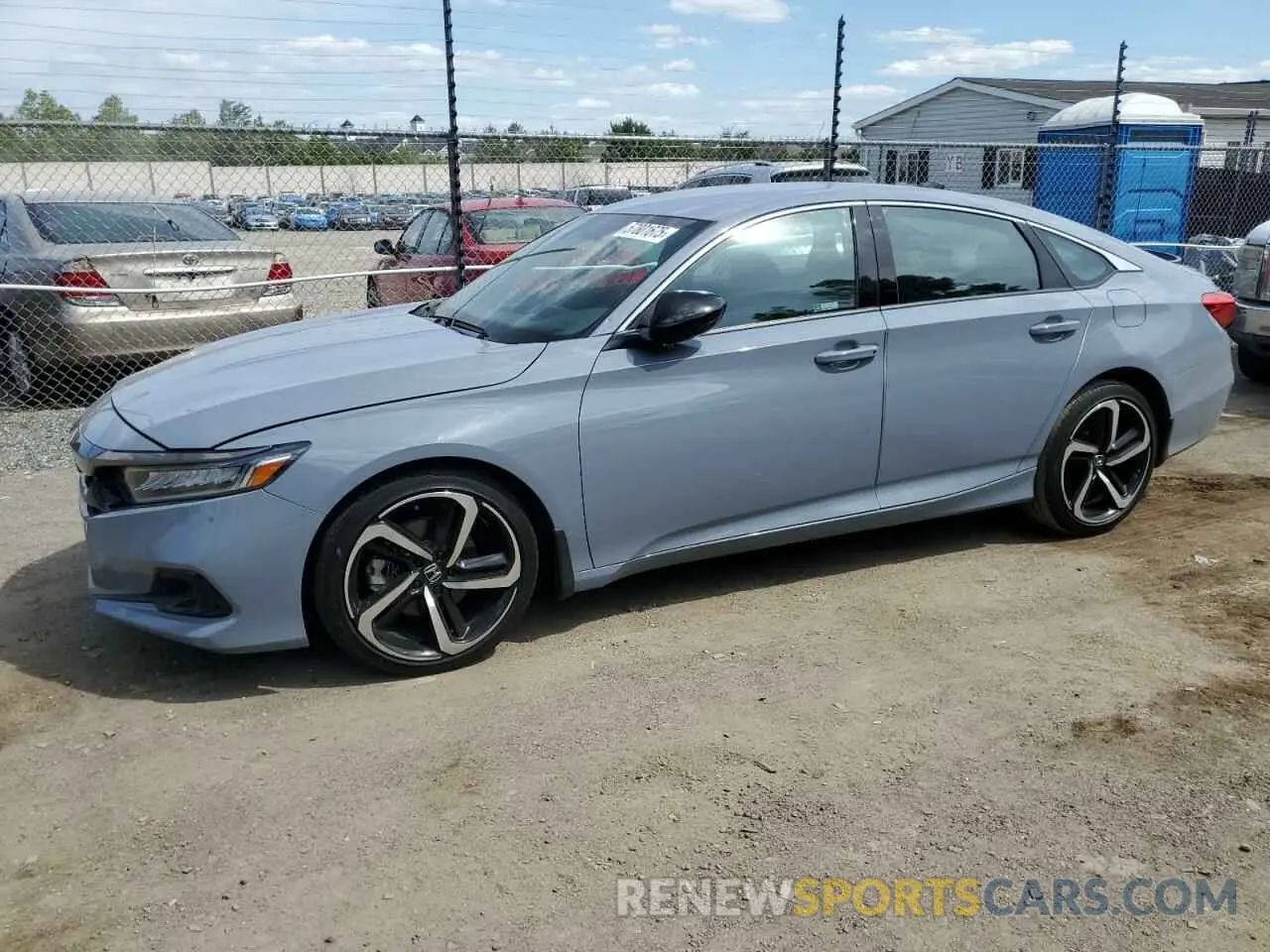 1 Photograph of a damaged car 1HGCV1F31NA122181 HONDA ACCORD 2022