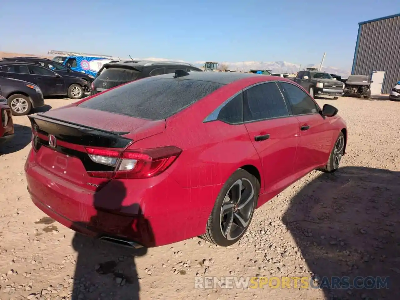 3 Photograph of a damaged car 1HGCV1F32NA017326 HONDA ACCORD 2022