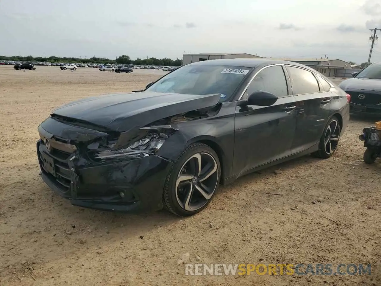 1 Photograph of a damaged car 1HGCV1F32NA017892 HONDA ACCORD 2022