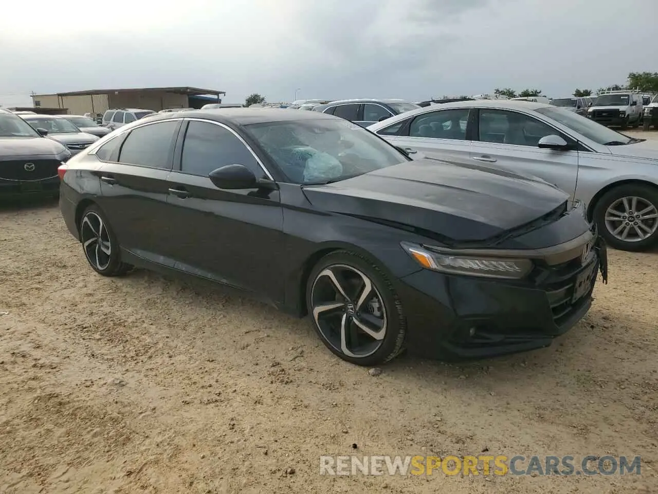4 Photograph of a damaged car 1HGCV1F32NA017892 HONDA ACCORD 2022