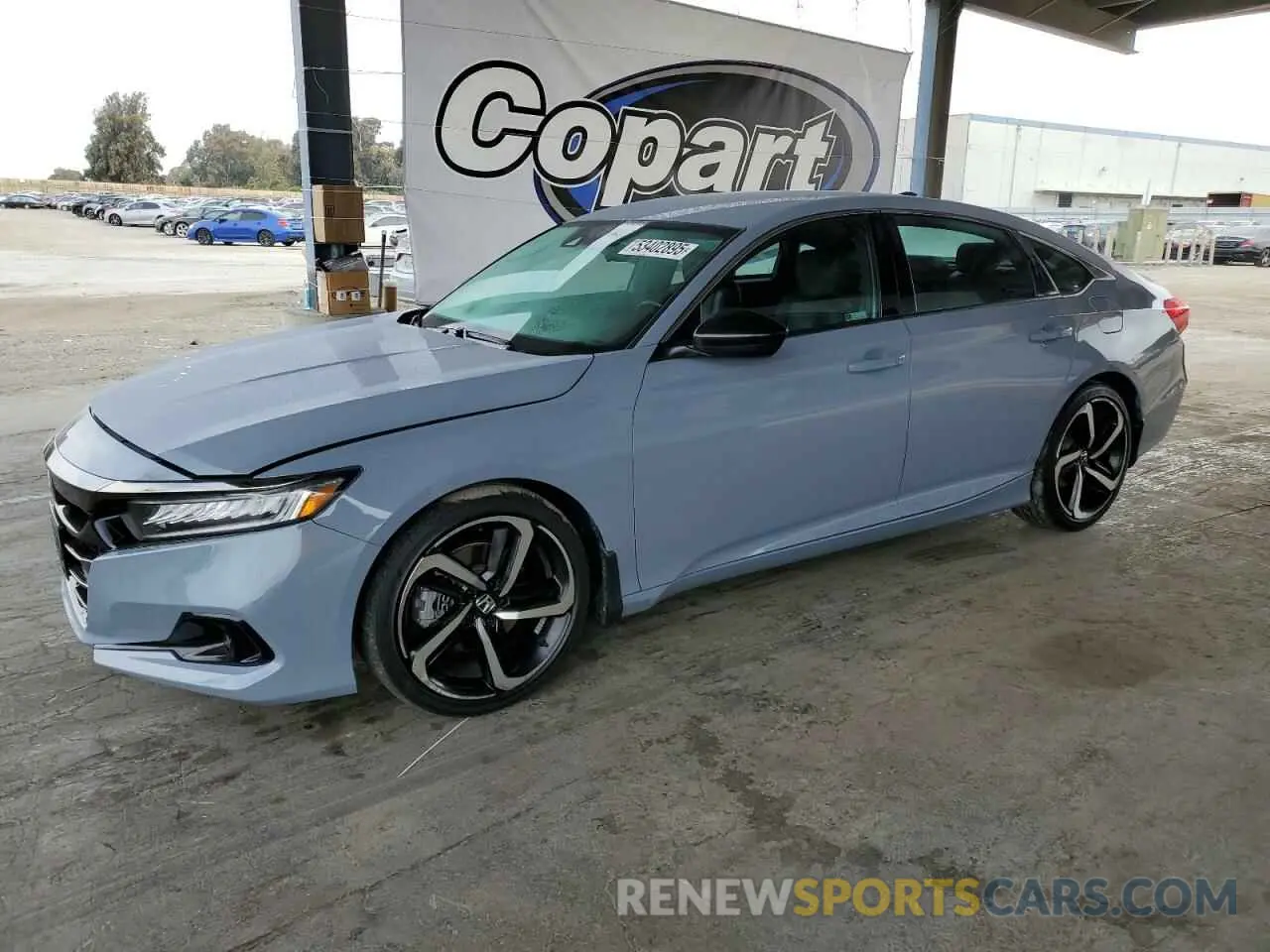 1 Photograph of a damaged car 1HGCV1F32NA020257 HONDA ACCORD 2022