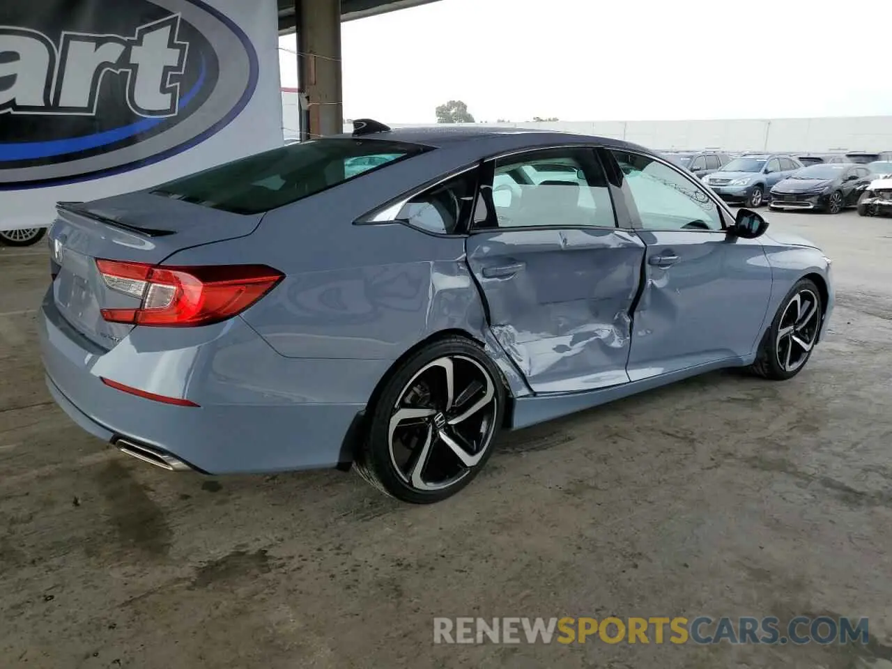 3 Photograph of a damaged car 1HGCV1F32NA020257 HONDA ACCORD 2022