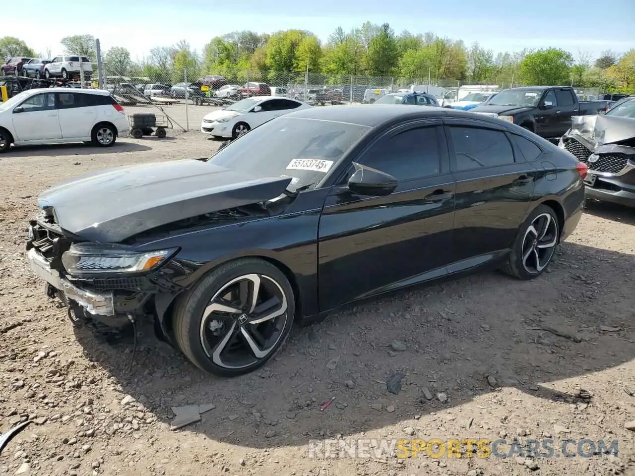 1 Photograph of a damaged car 1HGCV1F32NA031551 HONDA ACCORD 2022