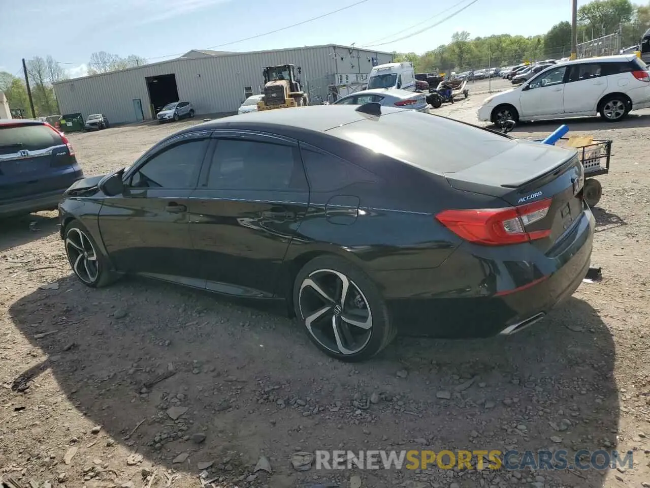 2 Photograph of a damaged car 1HGCV1F32NA031551 HONDA ACCORD 2022