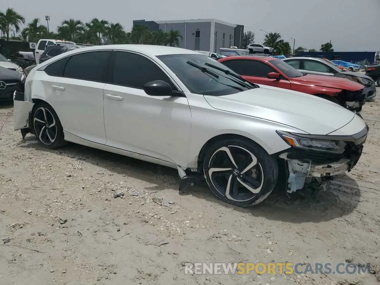 4 Photograph of a damaged car 1HGCV1F32NA037138 HONDA ACCORD 2022