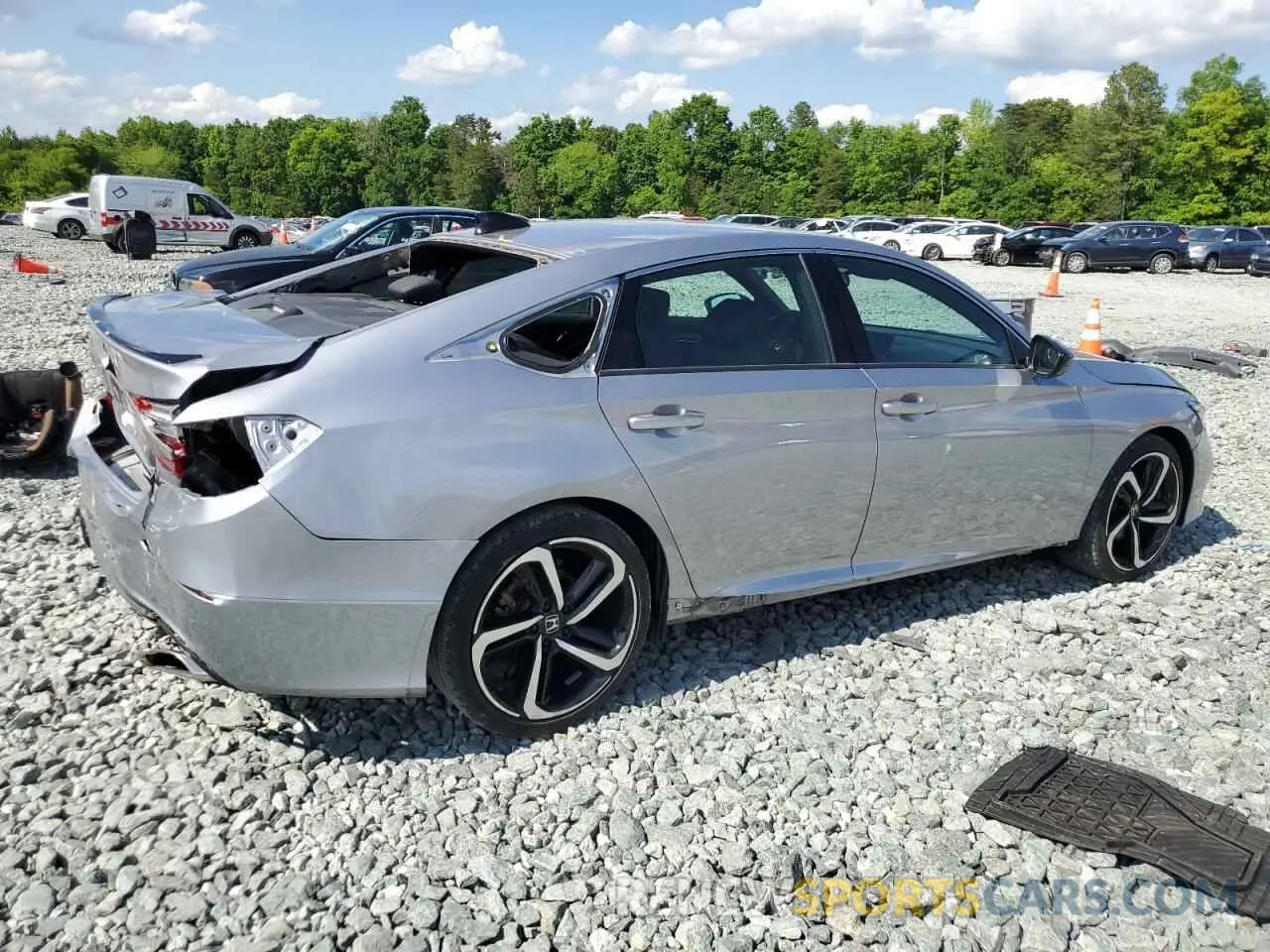 3 Photograph of a damaged car 1HGCV1F32NA058801 HONDA ACCORD 2022