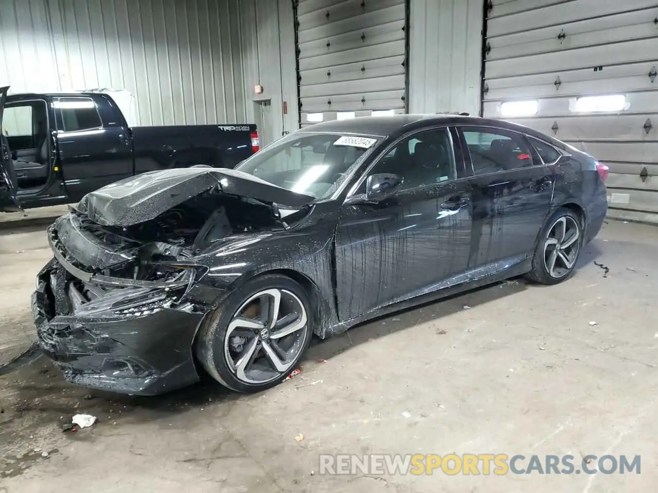 1 Photograph of a damaged car 1HGCV1F32NA073959 HONDA ACCORD 2022